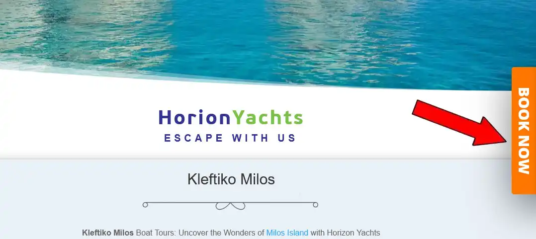 Milos boat tours